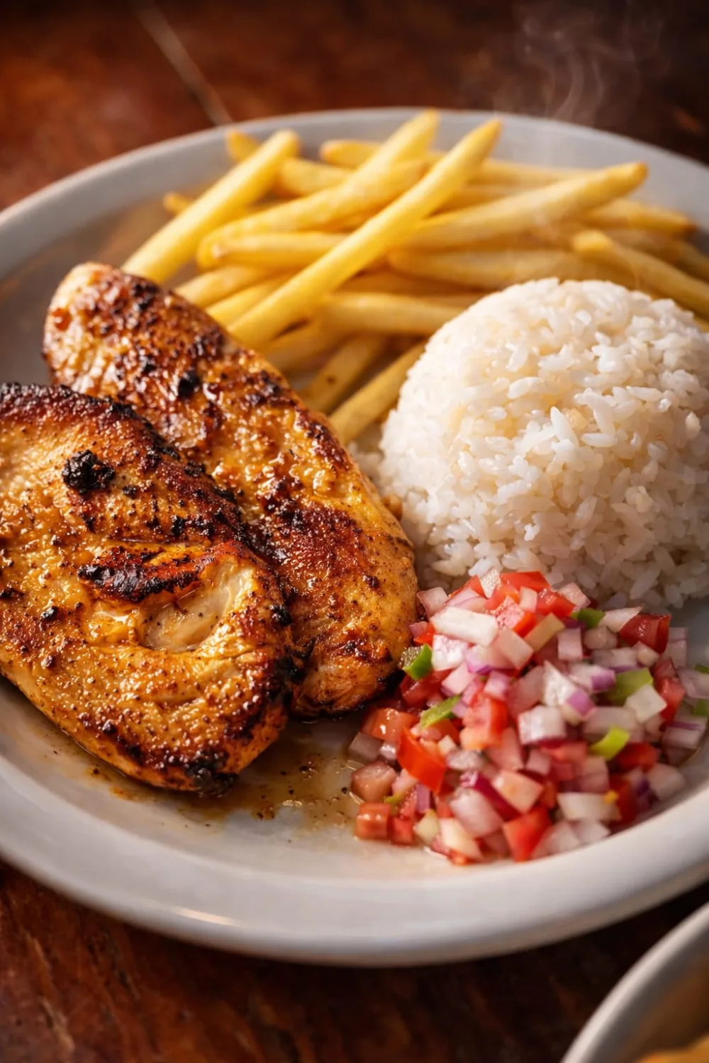 Peito de frango grelhado — restaurante em Porto de Galinhas